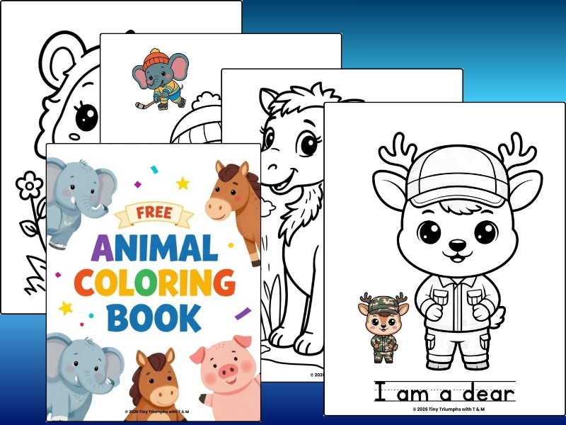 Free Animal Coloring Book
