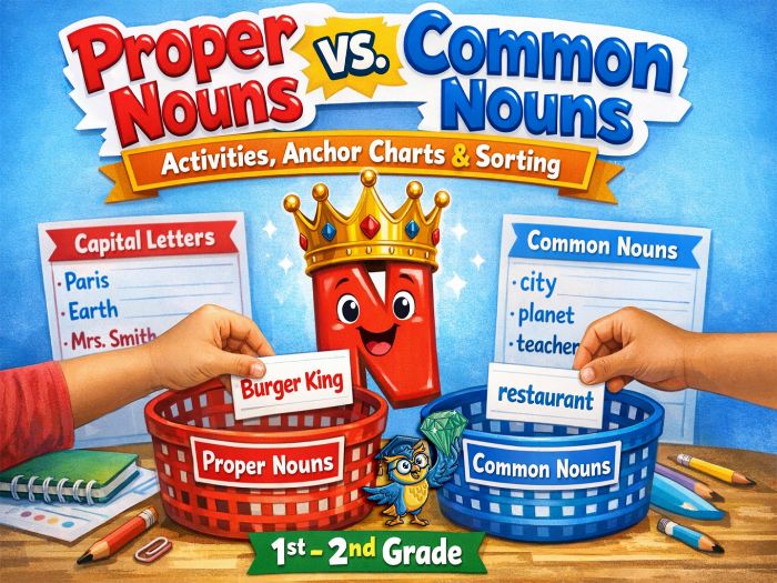 Proper Nouns vs Common Nouns