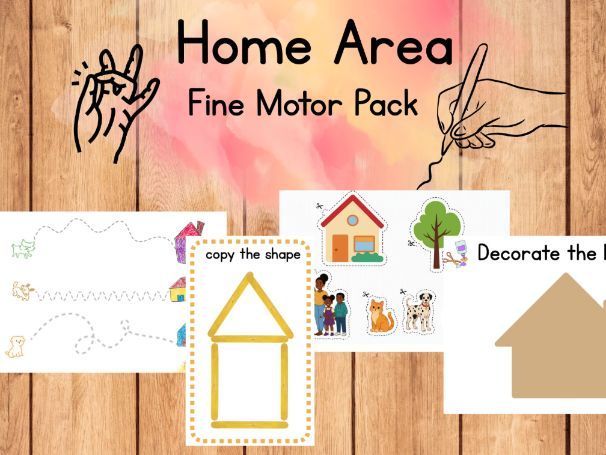 EYFS Home Themed Fine Motor Activities