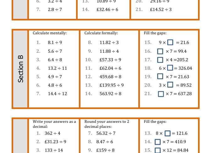 Converting decimals to fractions