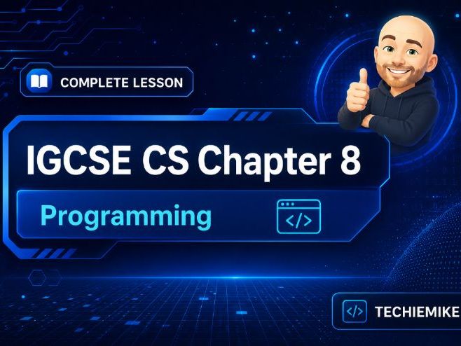 Chapter 8 Programming