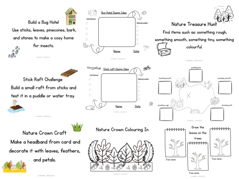 Forest School & Outdoor Learning Mega Pack (40-page PDF)