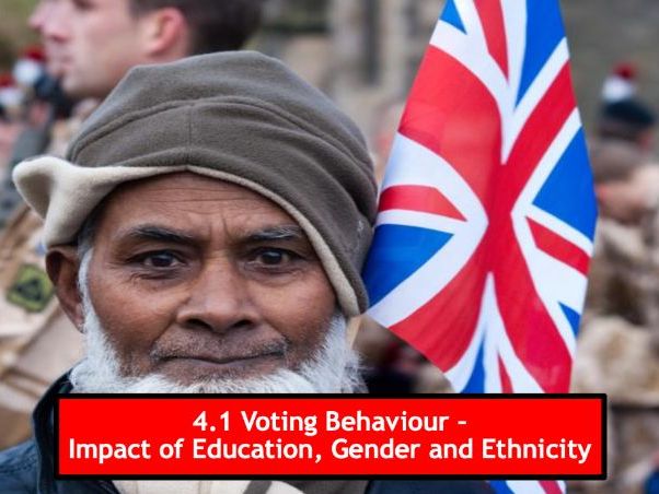 3 Voting Behaviour and the Media - Social Factors - Ethnicity, Education, Gender