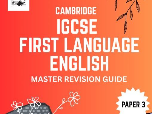 CIE IGCSE English - First Language Component 3 Coursework Portfolio Review Guide