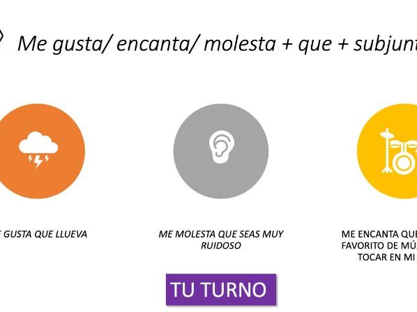 Opinions in Subjuntive Spanish Lesson