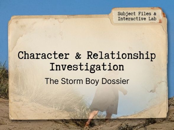 Storm Boy Analysis Mini Pack: Theme Character Language Features