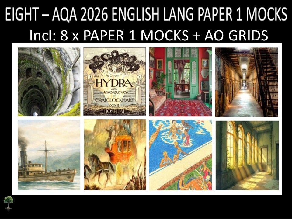 EIGHT - AQA  PAPER 1 | 2026 FULL MOCKS | AO GRIDS