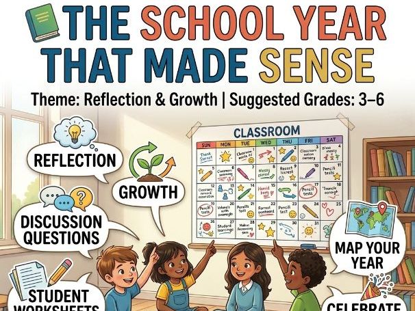 The School Year That Made Sense – A Reflective SEL Story About Growth, Learning