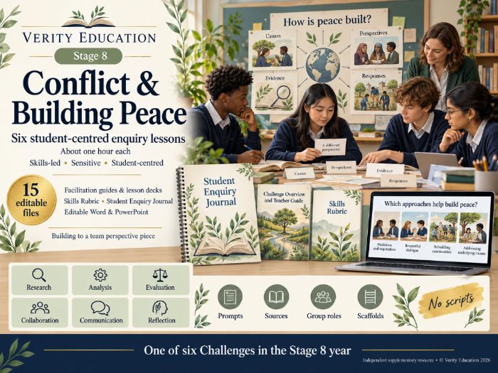 Global Perspectives Stage 8: War and Peace (Enquiry Challenge)