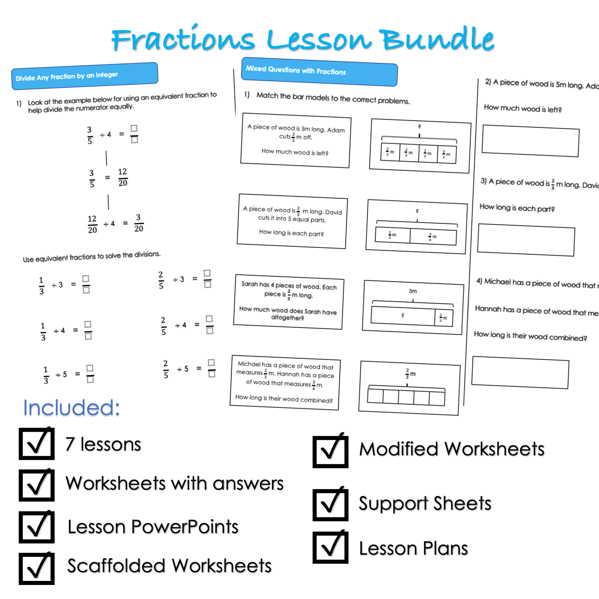 Year 6 Fractions (B) Complete Unit