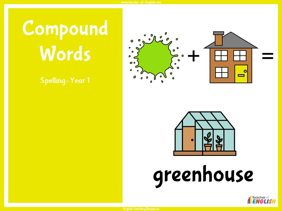 Compound Words - Year 1 Spelling