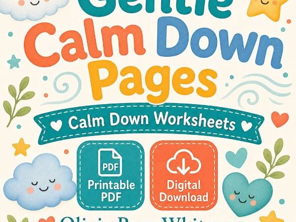 Gentle Calm Down Pages