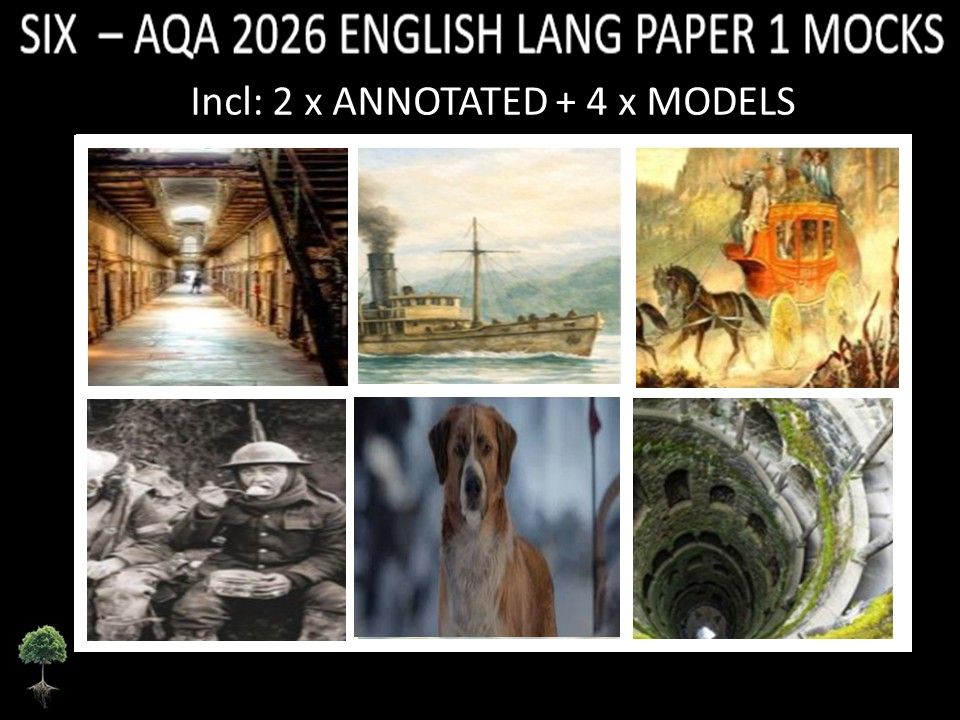 SIX - AQA PAPER 1 | 2026 FULL MOCKS | ANNOTATED | MODELS