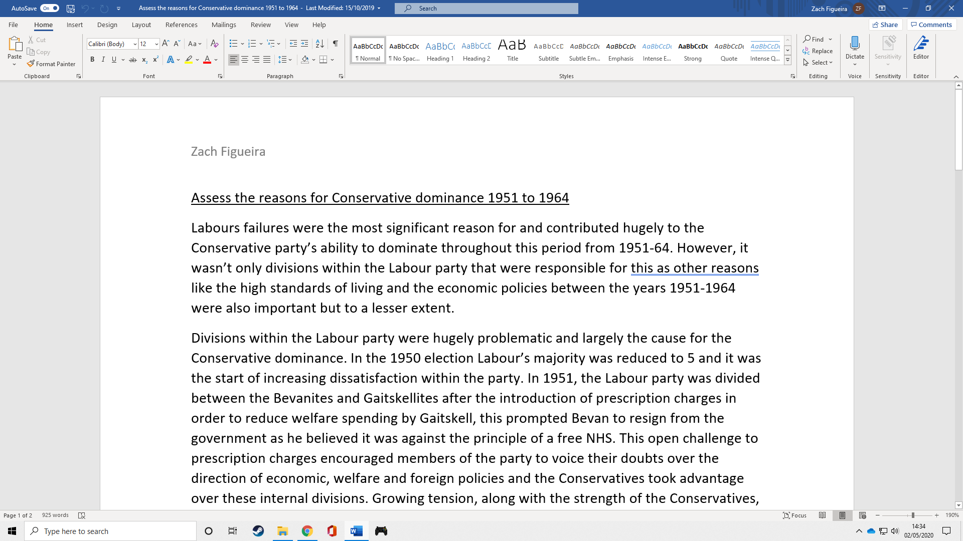 Conservative dominance essay 08 picture