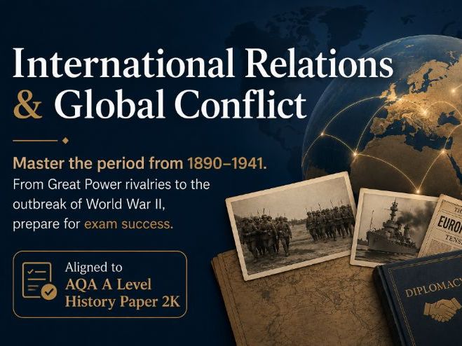 AQA A Level history Paper 2K International Relations
