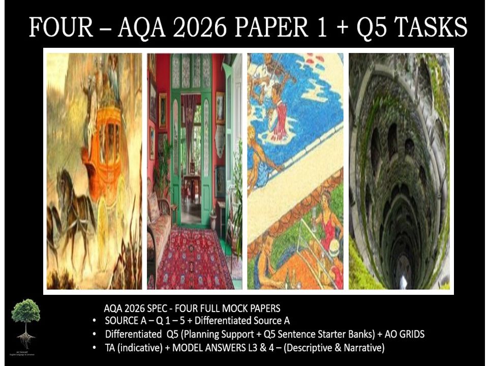 FOUR - PAPER 1 | 2026 FULL MOCKS | Q5 TASKS