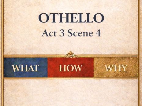 Othello Act 3 Scene 4 – Crit Think Teacher Resource (GCSE)