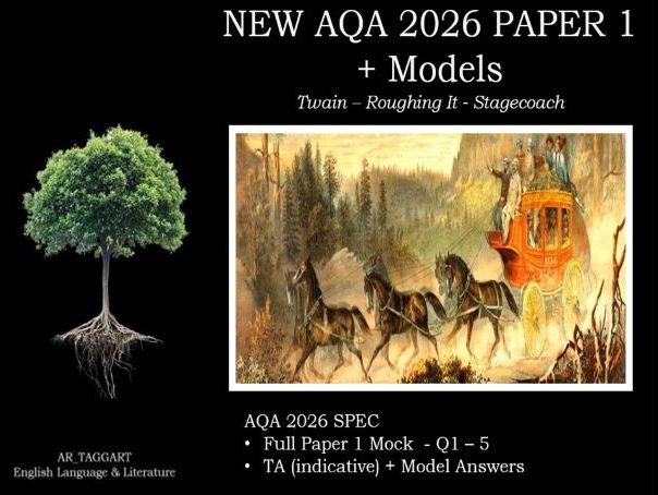 TWAIN - PAPER 1 | 2026 FULL MOCK | MODELS