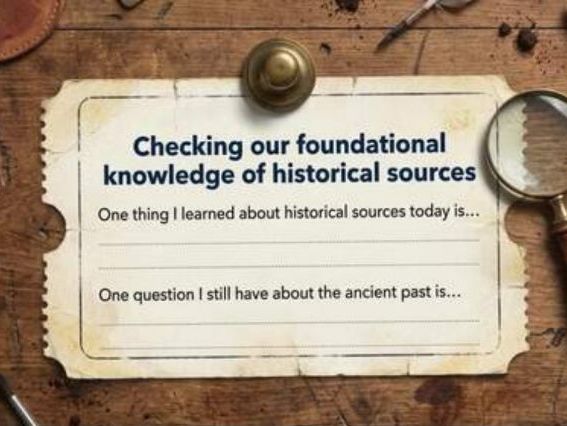 Deep Time Australia – Assessment, Writing and Feedback (Year 7 History)