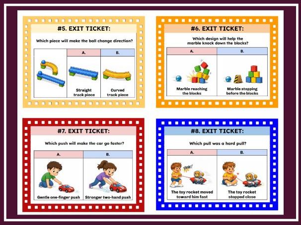 NGSS K-PS2-2 Speed or Direction of an Object with a Push or a Pull | Kindergarten Science