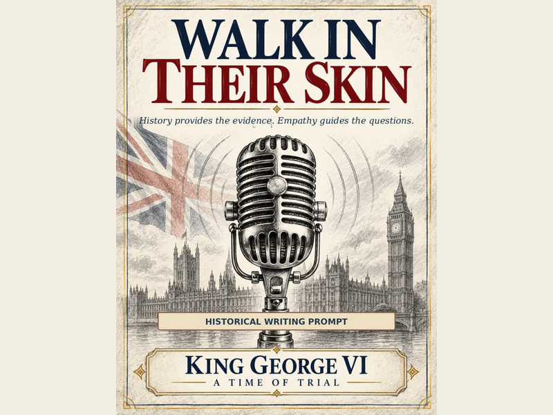 King George VI: Historical Essay Writing Prompt