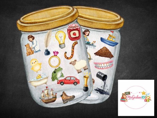 Mixed Phase 3 Phonics Jars
