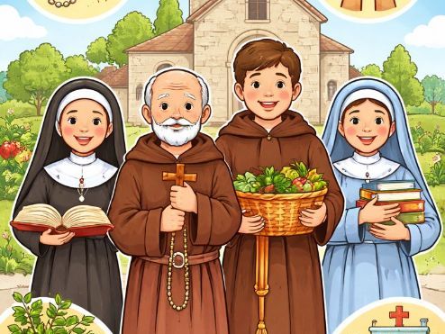 Y9: KS3 CATHOLIC RED: Galilee to Jerusalem - L5: What is Religious Life?