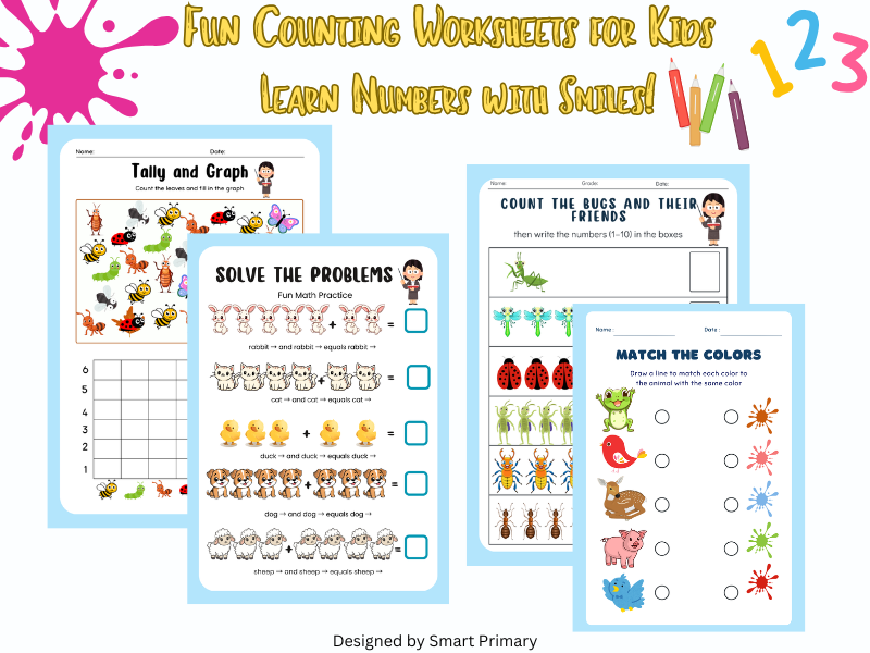 Counting Fun: Tally, Graph & Match!