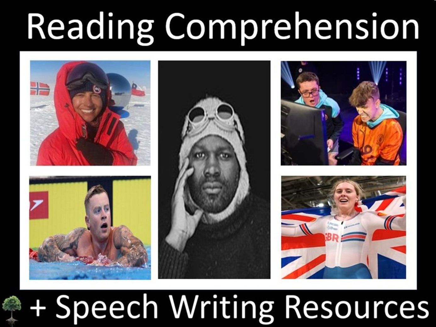 Courage + Achievement: 5 Reading Comprehension + Writing Resources