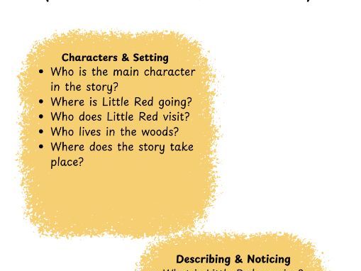 Blank Level 2 questioning story