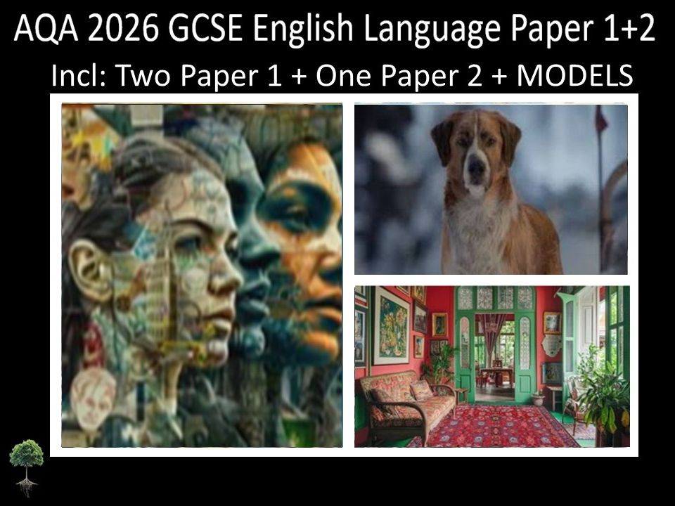 Three AQA 2026 GCSE English Language Paper 1 & 2 Mocks | Models