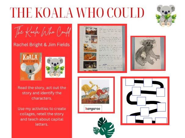 The Koala Who Could Activity & Certificate Pack