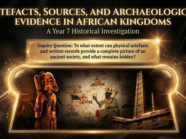 Ancient Africa – Artefacts, Sources and Archaeological Evidence (Year 7 History) + Activities