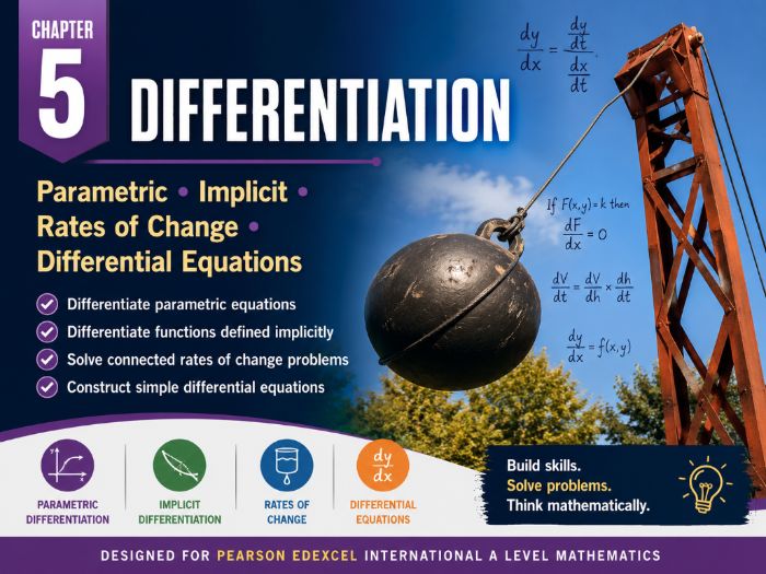 05 - Differentiation: Parametric, Implicit and Rates P4 Pack - Edexcel International A-Level Maths