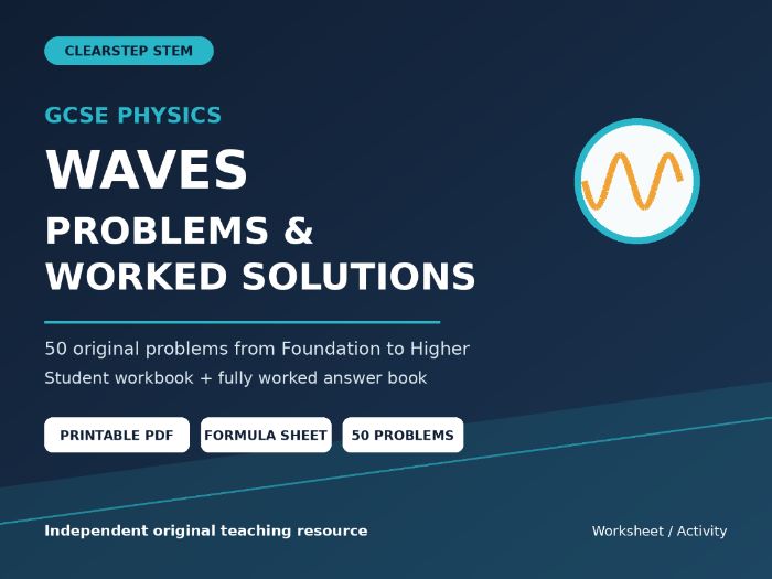 GCSE Physics Waves Problems and Solutions