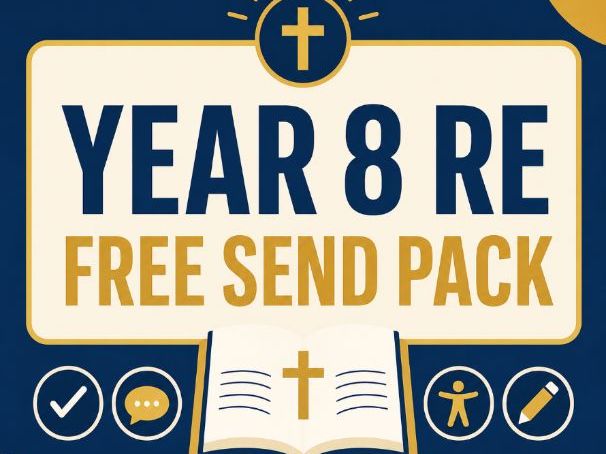 Free Year 8 RE SEND Starter Pack - Six Accessible Worksheets