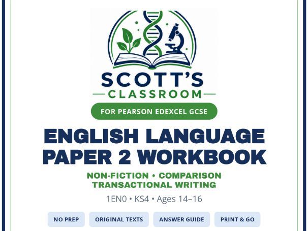 Edexcel GCSE English Language Paper 2 Exam Skills Workbook |