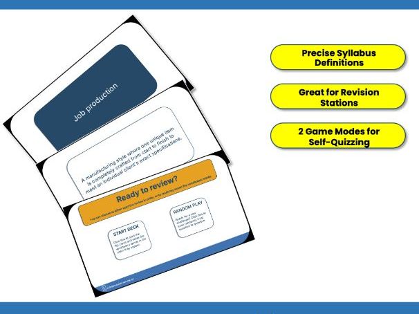 Cambridge IGCSE Business 0264 Unit 2: Interactive Vocabulary Flashcards
