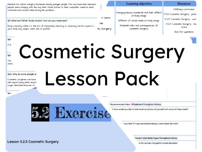 5.2.5 Cosmetic Surgery Lesson Pack