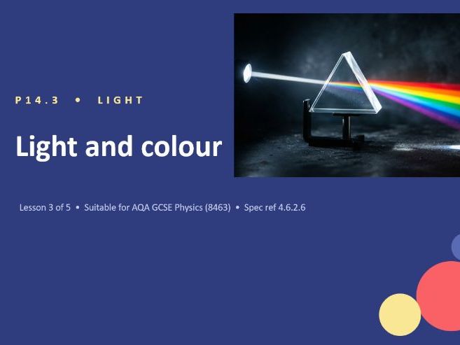P14.3 Light and Colour (AQA GCSE Physics)