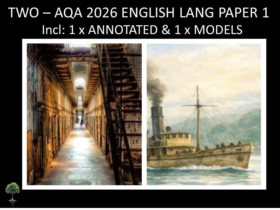 TWO - AQA PAPER 1 | 2026 FULL MOCKS | ANNOTATED | MODELS