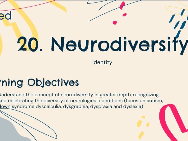 Neurodiversity – KS4 Year 11 PSHE Lesson on Embracing Different Minds