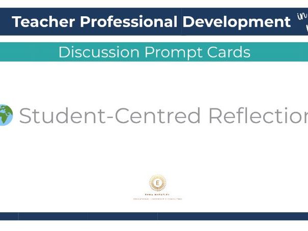 30 PD Meeting Starters for International Primary Schools | Staff Meeting Prompts | Reflections