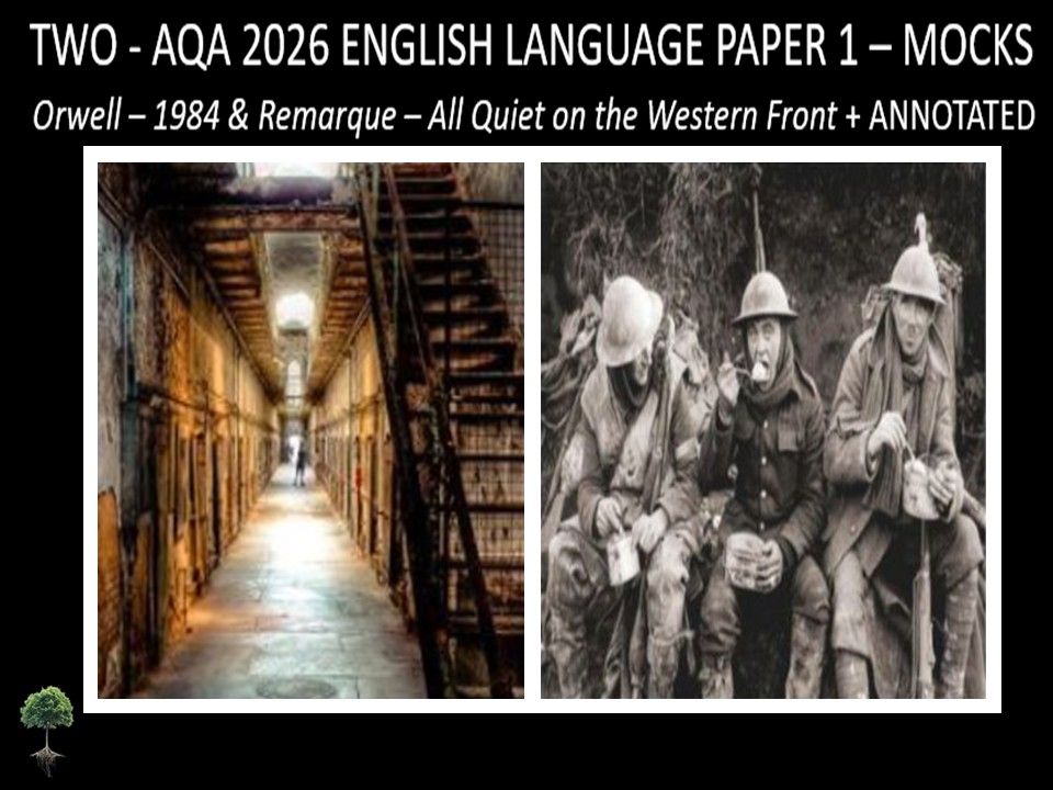 TWO - AQA PAPER 1 | 2O26 FULL MOCKS | ANNOTATED