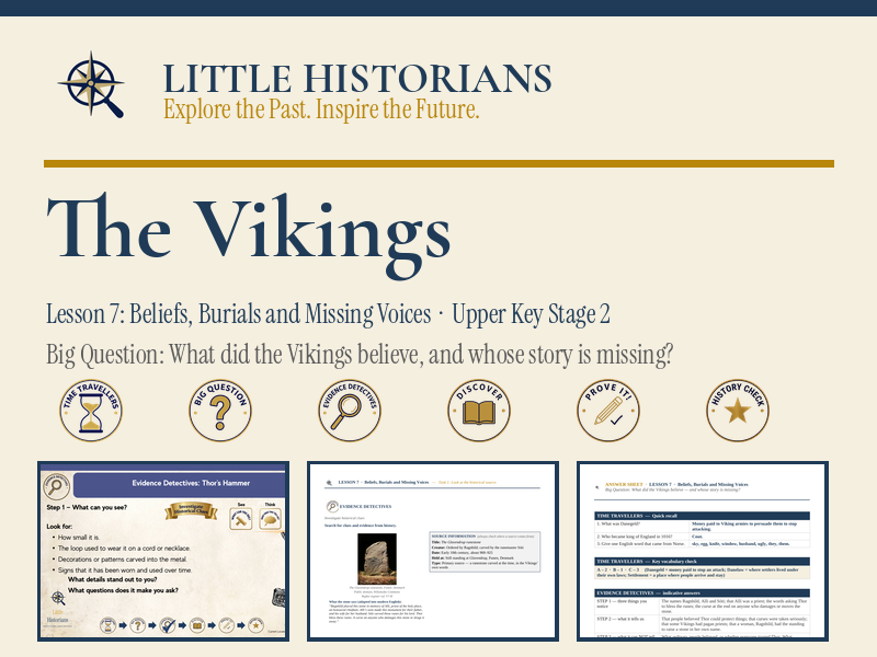 Vikings Lesson 7: Beliefs and Burials