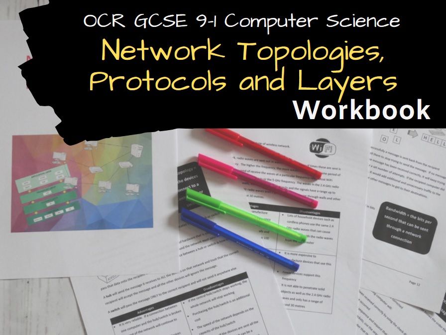 Network topologies, protocols and layers OCR GCSE 9-1 | Teaching Resources