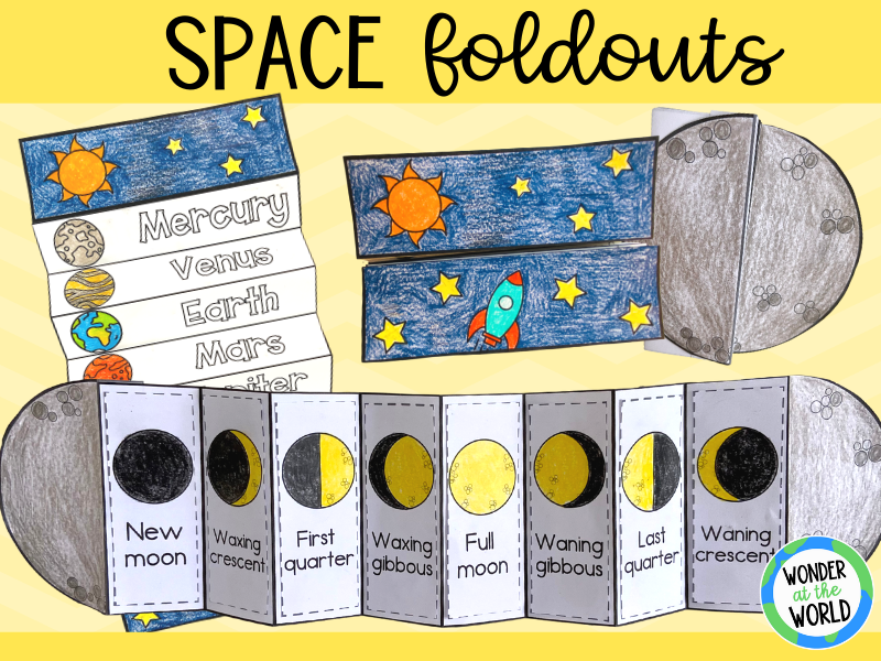 Space foldable sequencing activities