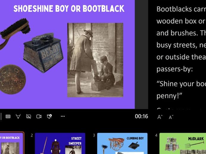 Victorian England - Street Children Jobs