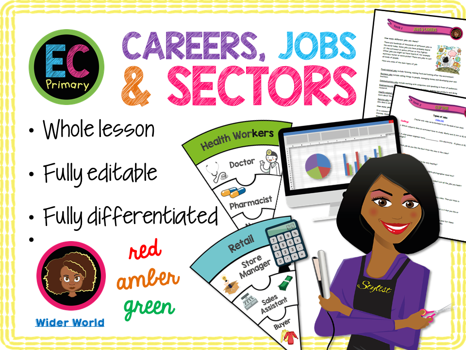 Jobs and Sectors KS2 Teaching Resources