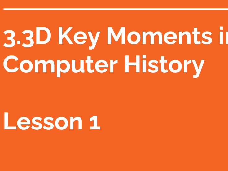 Complete set of resources for Unit 3.3 Computers IB Digital Society